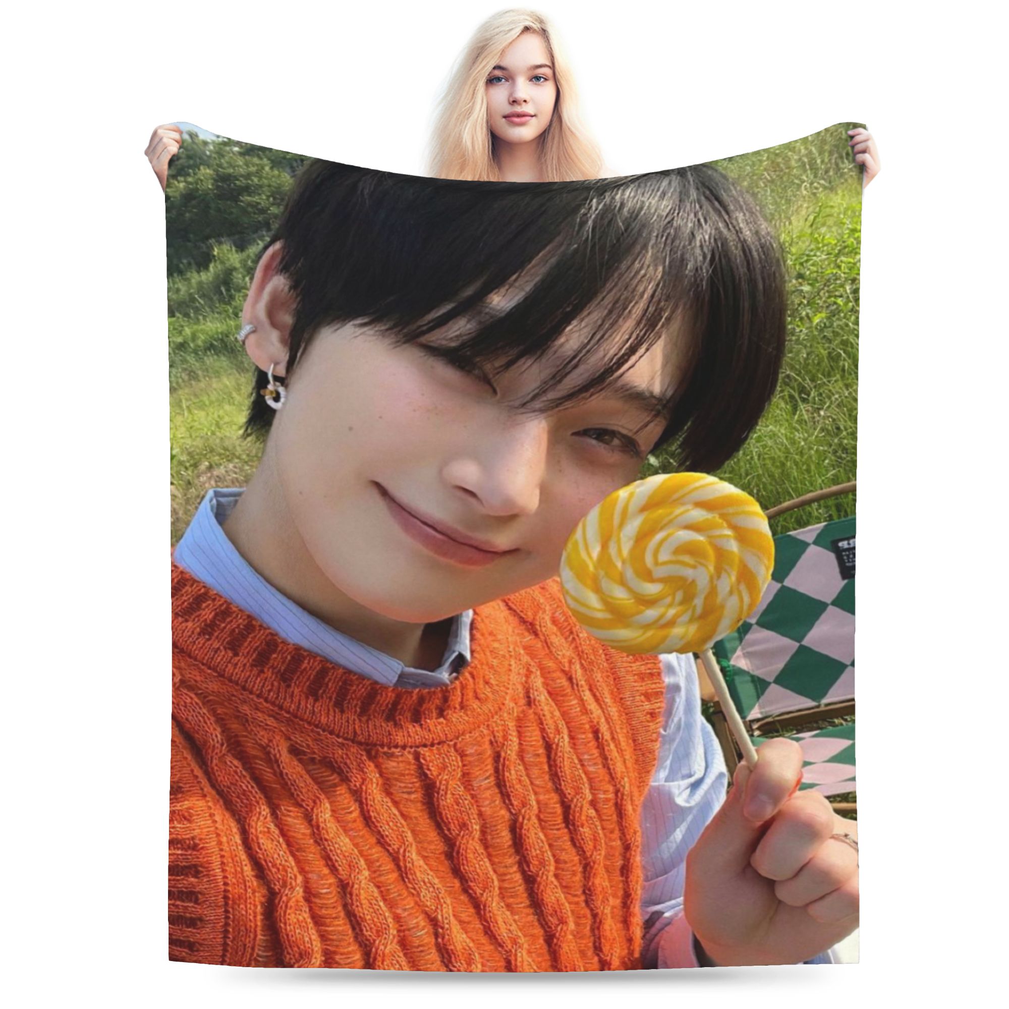 Cashmere Throw Blanket - S-SUNOO Sunshine Battaniyeler Rahat Örtü Battaniyesi