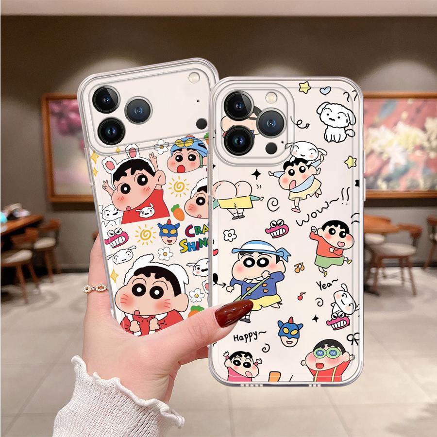 Apple Iphone 15 - Cra-yons Shin-chan Kılıfı iPhone 17 Pro