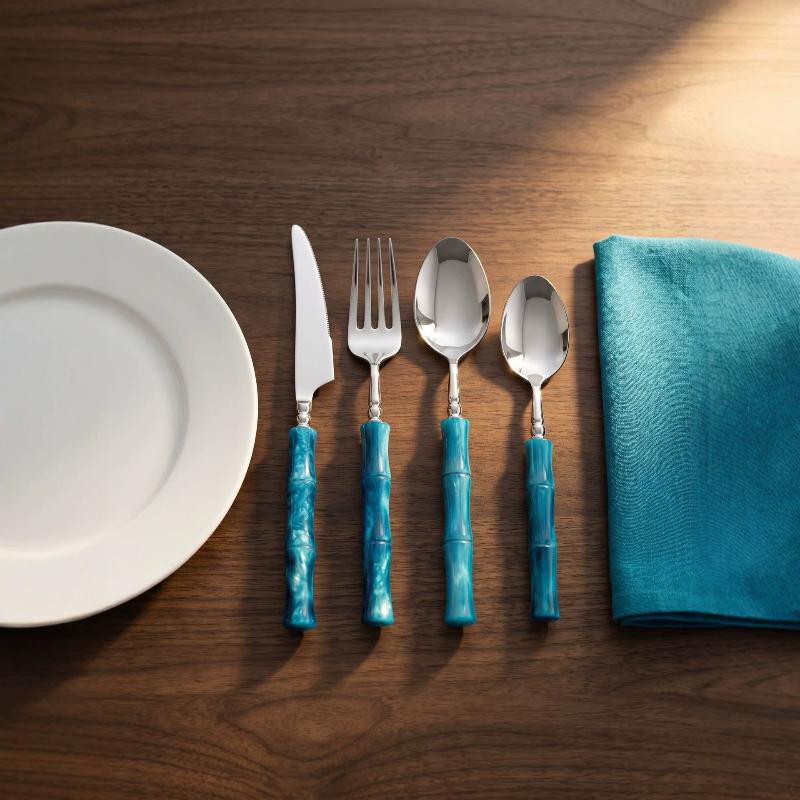 Dayanıklı Bambu Saplı Paslanma - Bamboo Cutlery Set incelemesi ve fiyatı