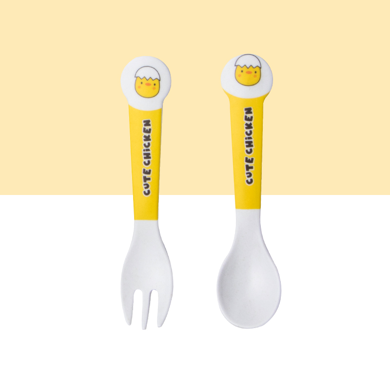 Sevimli Karikatür Tavuk Bambu  - Bamboo Cutlery Set incelemesi ve fiyatı