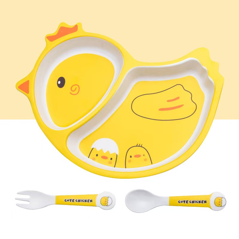 Sevimli Karikatür Tavuk Bambu  - Bamboo Cutlery Set incelemesi ve fiyatı