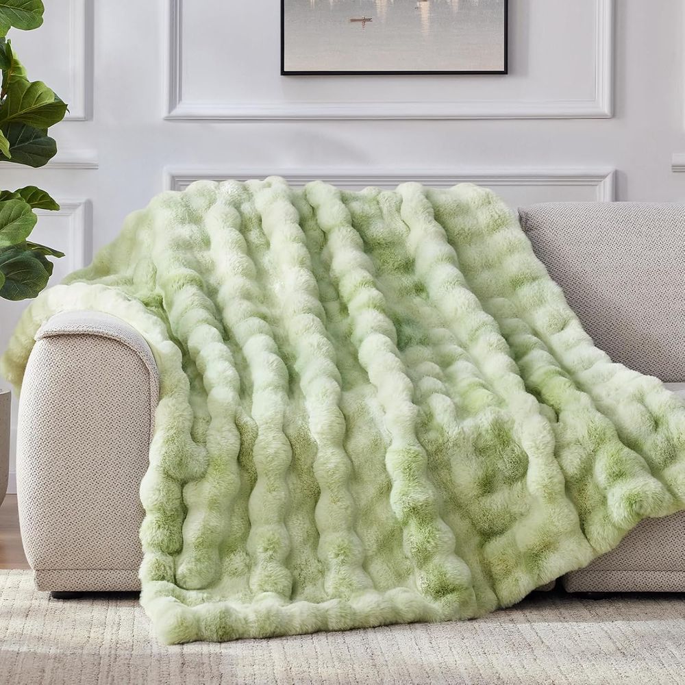Sahte Kürk Battaniye, 1000GSM  - Cashmere Throw Blanket incelemesi ve fiyatı