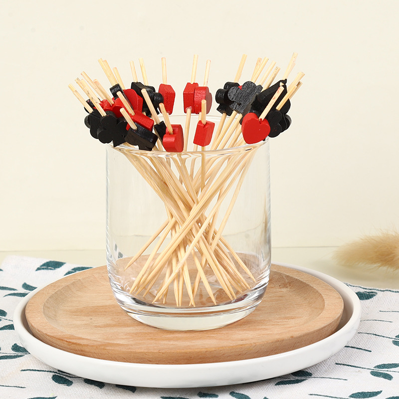 100 adet Casino Las Vegas Poke - Bamboo Cutlery Set incelemesi ve fiyatı