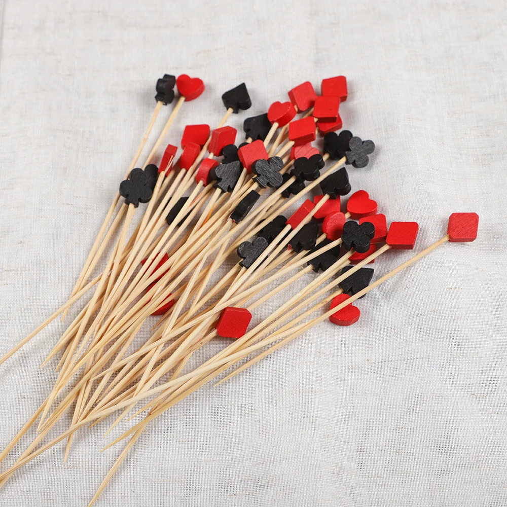 100 adet Casino Las Vegas Poke - Bamboo Cutlery Set incelemesi ve fiyatı