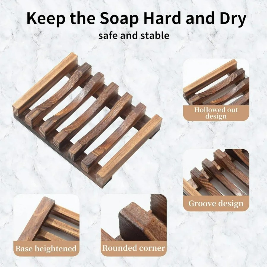 Duş Banyosu için Ahşap Sabunlu - Bamboo Cutlery Set incelemesi ve fiyatı
